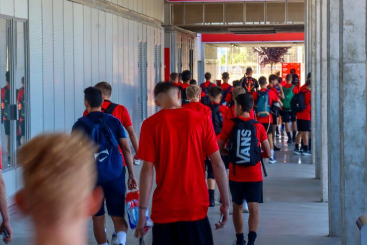 Entrada a campo de entrenamiento Alcalá de Henares